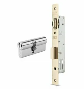 KALE SİLİNDİRLİ KİLİT MAKARALI 20 mm NİKEL