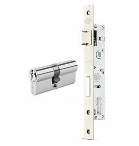 KALE SİLİNDİRLİ KİLİT DAR TİP 25 mm NİKEL