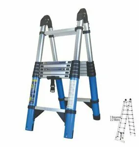 MASTER TELESKOPİK A TİPİ MERDİVEN ALÜMİNYUM 440 cm 7+7 BASAMAK
