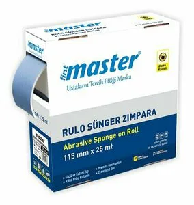 MASTER RULO SÜNGER ZIMPARA 115 mm x 25 mt 120 Kum