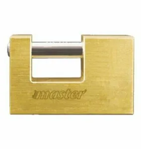 MASTER ASMA KİLİT KAYAR MİLLİ SARI 80 mm