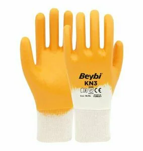 BEYBİ SARI NİTRİL ELDİVEN KN-3 NO:9