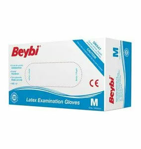 BEYBİ MUAYENE ELDİVENİ PUDRALI TK BEYAZ M