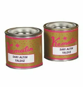KEMALİN SOBA BOYASI SARI YALDIZ 250 gr