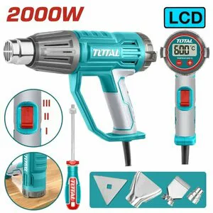 TOTAL LED GÖSTERGELİ SICAK HAVA TABANCASI