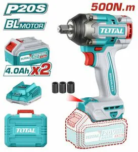 TOTAL LI-ION AKÜLÜ SOMUN SIKMA MAKİNESİ 500Nm