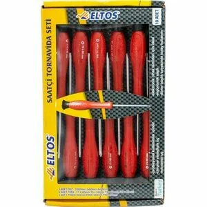 ELTOS SAATÇİ TORNAVİDA SETİ 10 PCS