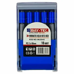 KZY MIKNATIS UÇLU BİTS UÇ ''PZ2 X 65 MM''