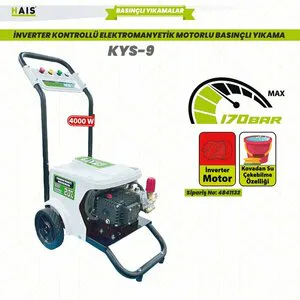HAIS YIKAMA MAKİNASI BASINÇLI İNVER. MOTOR. 4000W B9