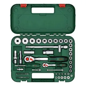 BOSCH 1/4+1/2 CIRCIRLI SOMUN SIKMA SETİ 57 PARÇA