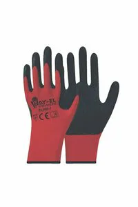 BAY-EL KIRMIZI LATEX ELDİVEN EKSTRA 1/2 10'' EL165