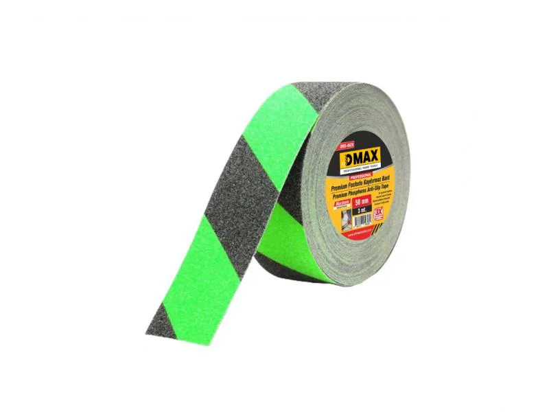 DMAX KAYDIRMAZ BANT FOSFORLU 50MM*3 MT